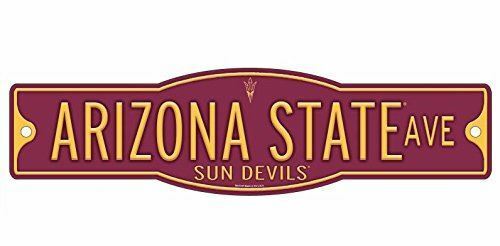 Arizona State Sun Devils 4" x 17" Street Sign NCAA