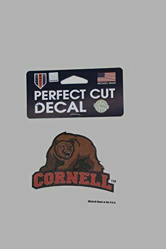 Cornell University Big Red Bears NCAA 4x4 Die Cut Decals