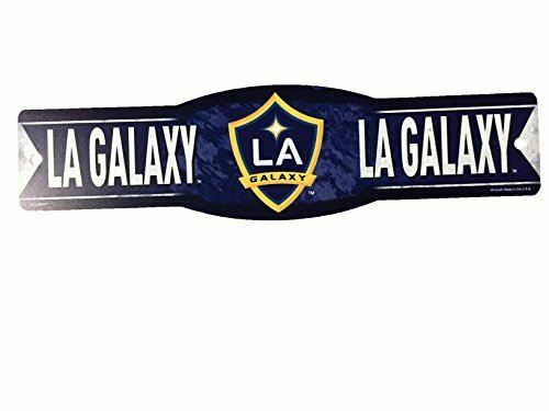 Los Angeles Galaxy MLS 4"x17" Plastic Street Sign