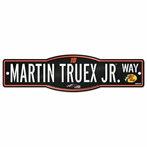 Wincraft Martin Truex Jr #19 NASCAR 4"x17" Street Sign