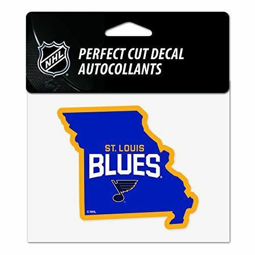 WinCraft St Louis Blues 4"x5" Perfect Cut State Decal