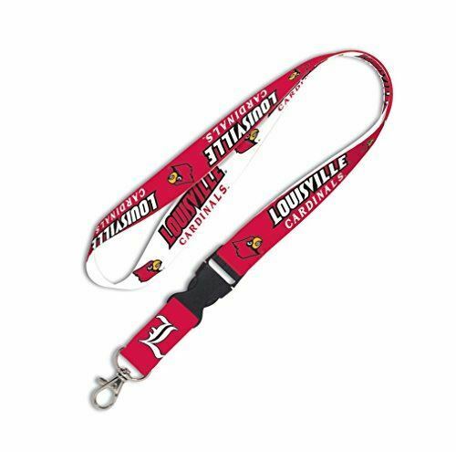 NCAA University of Louisville 1" Lanyard with Detachable Buckle