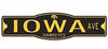 Iowa Hawkeyes 4&quot; x 17&quot; Street Sign NCAA