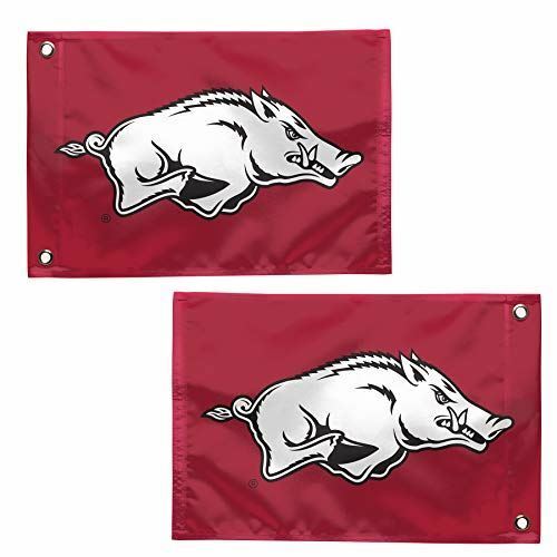 WinCraft Arkansas Razorbacks 12.5" x 18" Boat Flag Golf Cart Flag