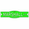 WinCraft Marshall Thundering Herd 4&quot; x 17&quot; Plastic Street Sign