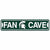 WinCraft Michigan State Spartan Plastic Fan Cave Sign 4" x 17" Street Sign NCAA