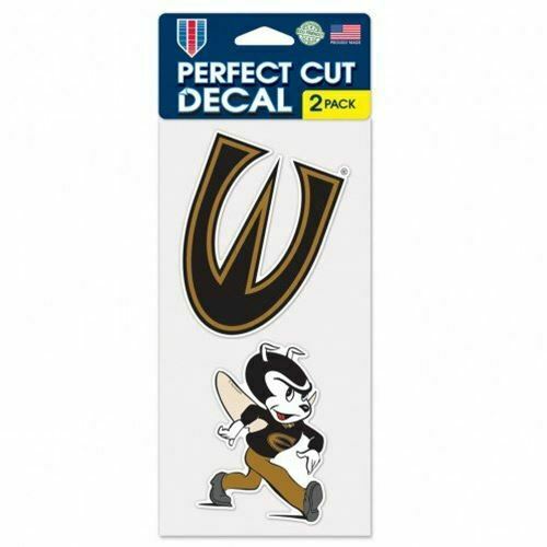 WinCraft Emporia State Hornets Set of 2 Die Cut Decals (4" x 4" Each)