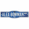 WinCraft Alex Bowman #88 NASCAR 4&quot;x17&quot; Street Sign