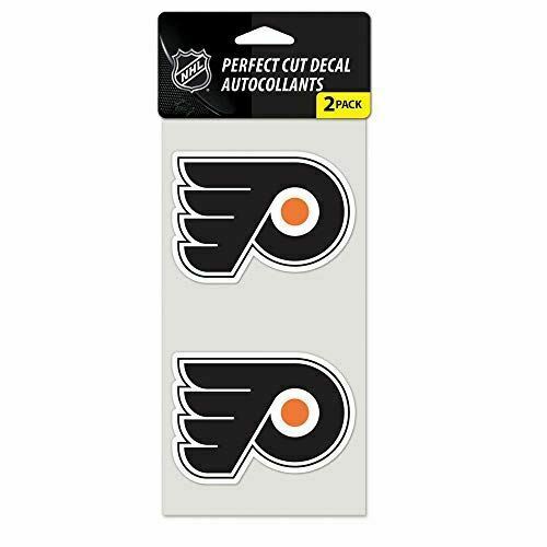 WinCraft NHL Philadelphia Flyers Perfect Cut Decal (Set of 2), 4" x 4"