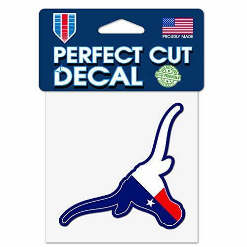 WinCraft Texas Longhorns UT 4x4 Perfect Cut Decal