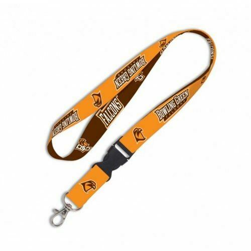 Wincraft NCAA Bowling Green State University Lanyard with Detachable Buckle, 3/4