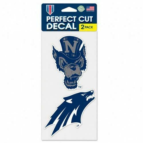 WinCraft NCAA University of Nevada- Reno Perfect Cut Decal (Set of 2), 4" x 4"