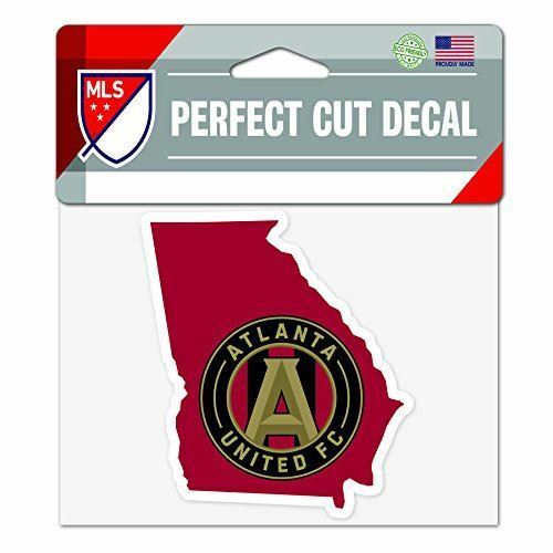 Atlanta FC 4"x5" Perfect Cut State Decal - MLS