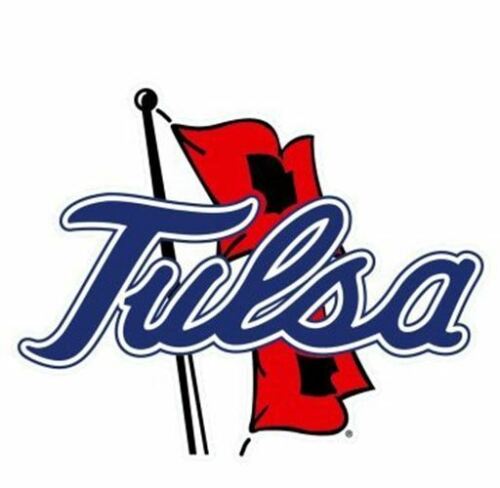 Tulsa Hurricanes 4" x 4" Perfect Cut Die Cut Decal