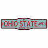 Ohio State Buckeyes 4&quot; x 17&quot; Plastic Street Sign NCAA