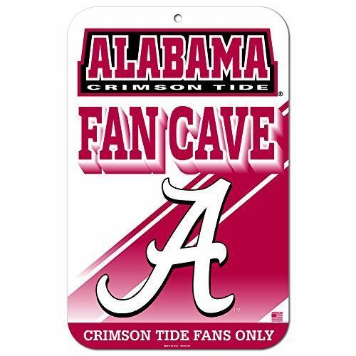 11"x17" Fan Cave Street Sign University of Alabama Crimson Tide Rolltide