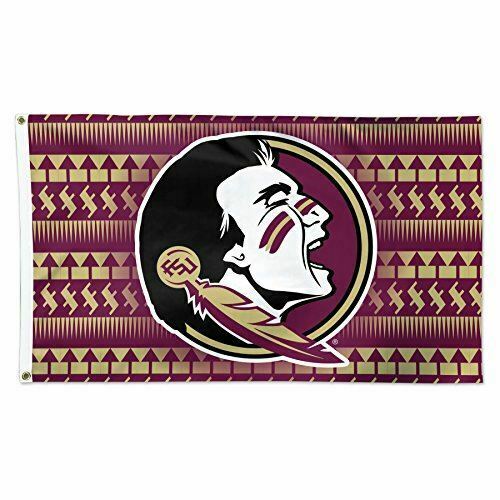 Florida State Chevron Pattern NCAA Football 3 x 5 Foot Flag