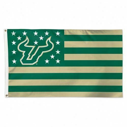 Wincraft University of South Florida Bulls NCAA American Flag 3 x 5 Foot
