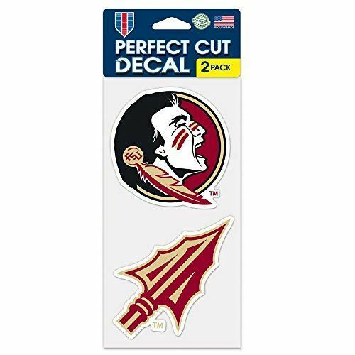WinCraft Florida State Seminoles Set of 2 Die Cut Decals