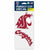 WinCraft NCAA Washington State University Cougars Perfect Cut 4" x 8" Decal