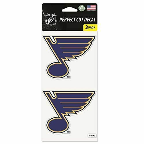 WinCraft NHL St. Louis Blues Perfect Cut Decal (Set of 2), 4" x 4"