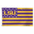 WinCraft NCAA Louisiana State University 13411115 Deluxe Flag, 3' x 5'