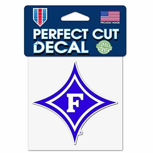 WinCraft Furman Univeristy Paladins Official NCAA 4"x4" Die Cut Decal - Furman F