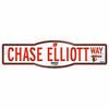 Chase Elliott #9 NASCAR 4&quot;x17&quot; Street Sign - White and Orange