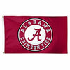 Alabama Crimson Tide Circle Logo Roll Tide NCAA Football 3 x 5 Foot Flag