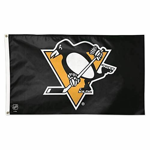 WinCraft NHL Pittsburgh Penguins Deluxe Flag, 3' x 5'