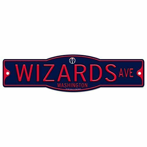 Washington Wizards 4" x 17" Plastic Street Sign NBA