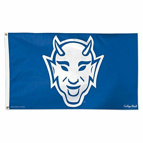 Wincraft Duke Flag 3x5 Throwback Vault Logo Grommets Deluxe Reinforced Flyend Bl
