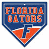 Florida Gators 9.25&quot; x 9.25&quot; Home Plate Plastic Street Sign