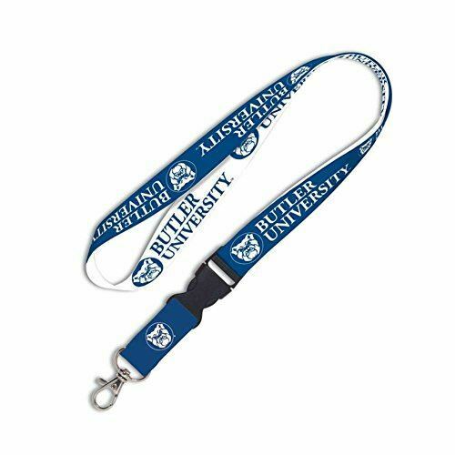 Wincraft NCAA Butler University Lanyard with Detachable Buckle, 3/4"