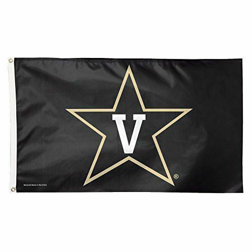 WinCraft NCAA Vanderbilt Commodores Deluxe Flag, 3 x 5', Multicolor