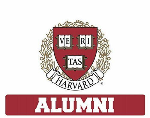Harvard Crimson Alumni 4"x5" Die Cut Decal