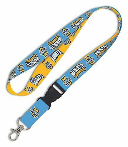 Wincraft NCAA Marquette University 20347012 Lanyard with Detachable Buckle, 3/4"