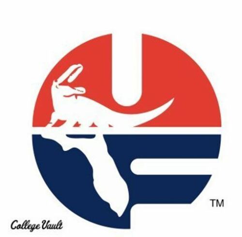 Florida Gators UF Throwback College Vault 4x4" Perfect Cut Decals