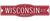 Wisconsin Badgers 4" x 17" Street Sign NCAA