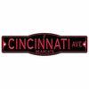 Cincinnati Bearcats Cincy 4&quot; x 17&quot; Plastic Street Sign