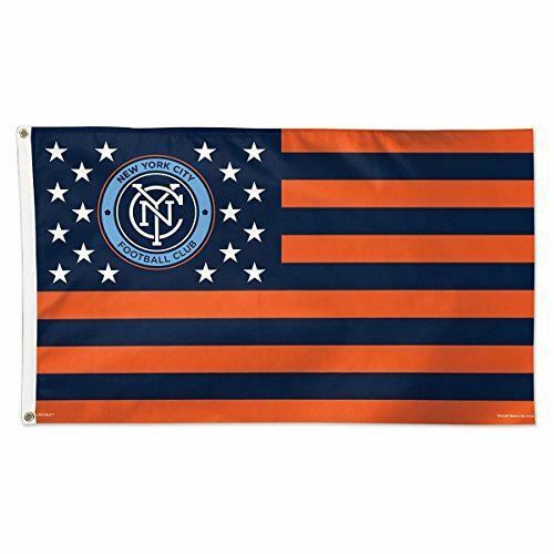 WinCraft Soccer New York City FC 11194115 Deluxe Flag, 3' x 5'