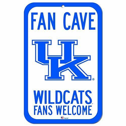 11"x17" Fan Cave Fans Welcome Street Sign Kentucky Wildcats