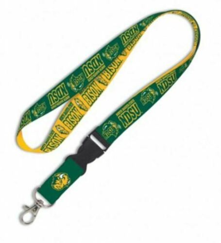 Wincraft NCAA North Dakota State Lanyard with Detachable Buckle, 1"