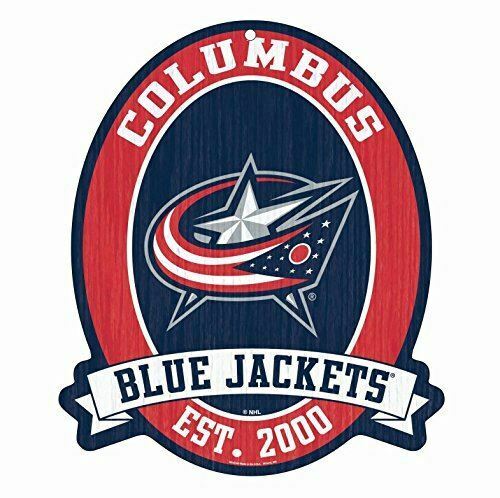 Columbus Blue Jackets Wood Street Sign 11X13" - NHL