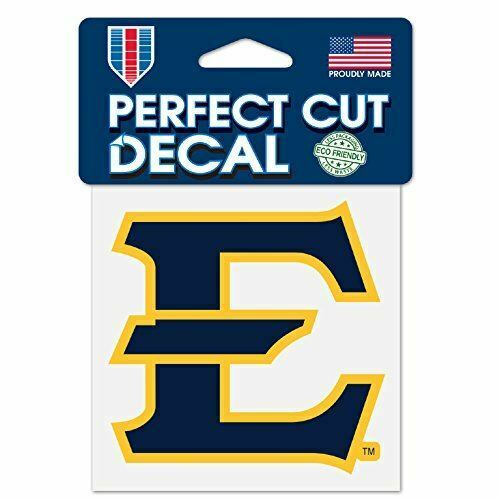 Eastern Tennessee State ETSU Buccaneers Perfect Cut Decal 4" x 4" Mascot