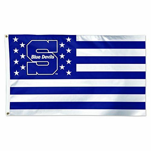 WinCraft University of Wisconsin-Stout Blue Devils NCAA American Flag 3 x 5 Foot