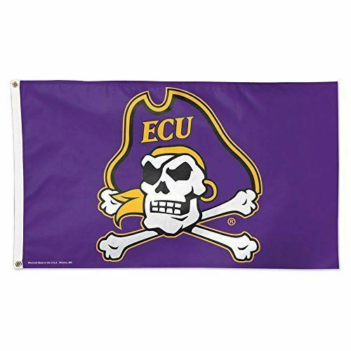 WinCraft East Carolina University ECU Pirates 3 x 5 Foot Flag Skull and Crossbon