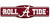 Alabama Crimson Tide Official NCAA 4 inch x 17 inch Plastic Street Sign by Wincr