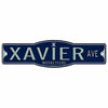 Xavier University Musketeers 4&quot; x 17&quot; Plastic Street Sign NCAA