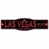 WinCraft UNLV University of Nevada Las Vegas Rebels 4&quot; x 17&quot; Plastic Street Sign